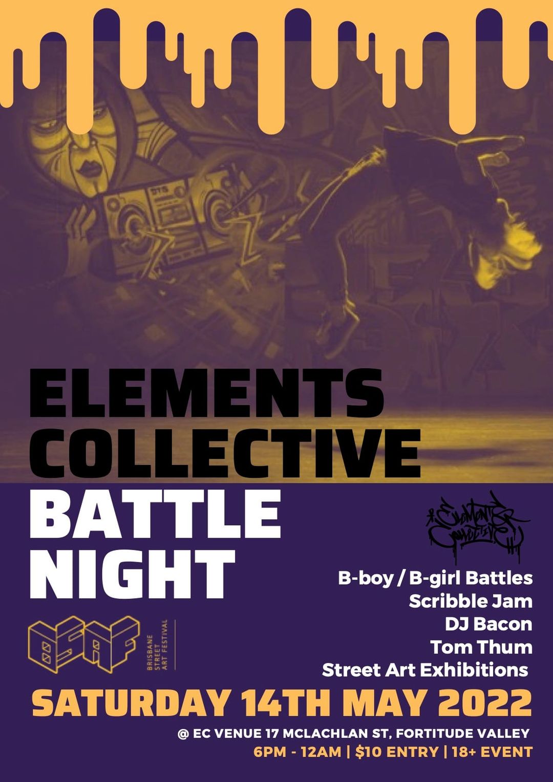 Elements Collective Battle Night FT. Scribble Slam
