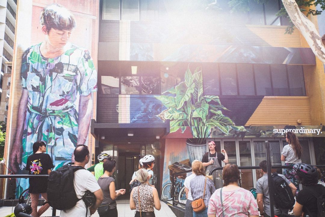 Street Art Cycling Tour (Starting at Howard Smith Wharves)