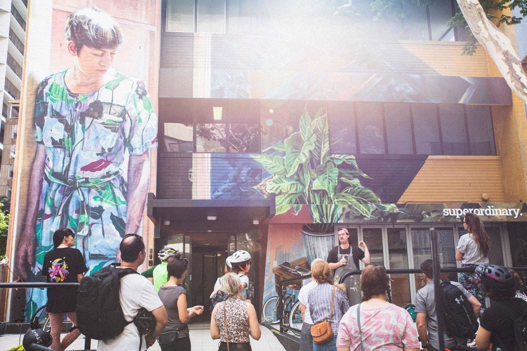 Street Art Cycling Tour (Starting at Howard Smith Wharves)