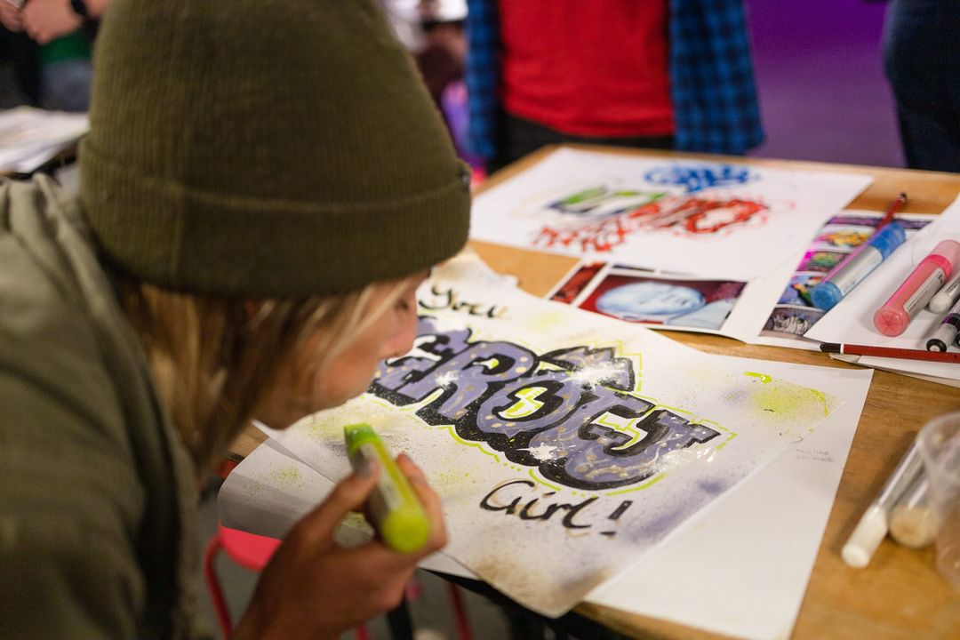 GRAFFITI WRITING WORKSHOP